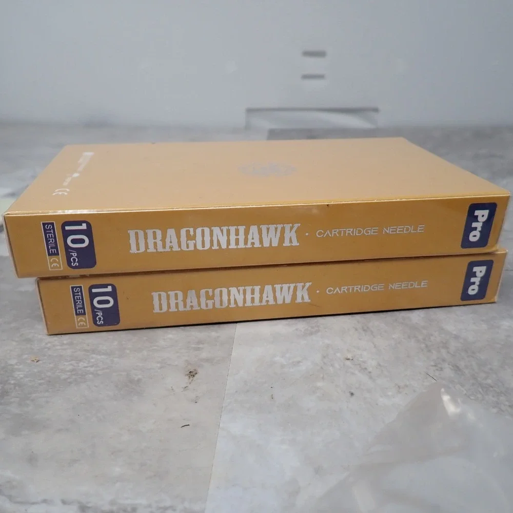 Dragonhawk Tattoo Supply Kit Pro bundle Needles Transfer Paper Ink Cups WQ083